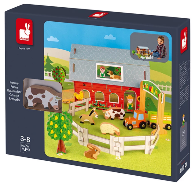 Игровой набор Janod Маленькие истории. Ферма J08577 - фото №7
