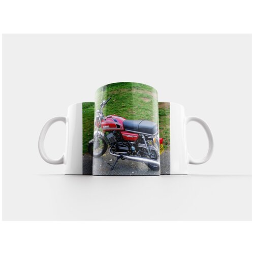 фото Кружка "мотоцикл, yamaha, машина" 320 мл lotsprints