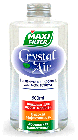 Гигиеническая добавка Maxi Filter Crystal Air для моек воздуха и увлажнителей, 460мл