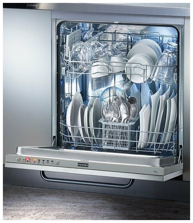 Посудомоечная машина Franke Better, Встраиваемая посудомоечная машина FDW 613 E5P F, 60 см, 13 комплектов, 5 программ - фотография № 3