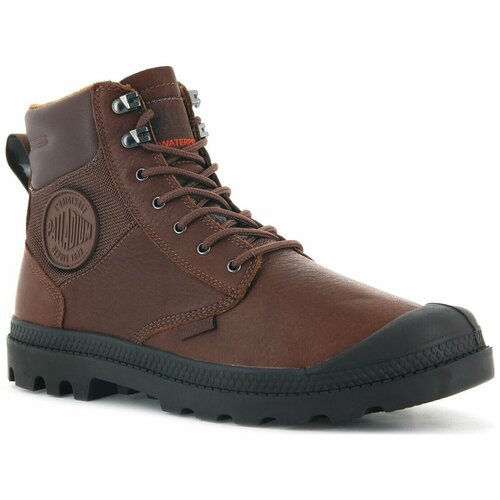 Ботинки мужские Palladium Pampa Shield WP+LTH 76844-257 кожаные коричневые (44.5)