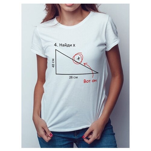 фото Футболка dream shirts, размер xs, белый