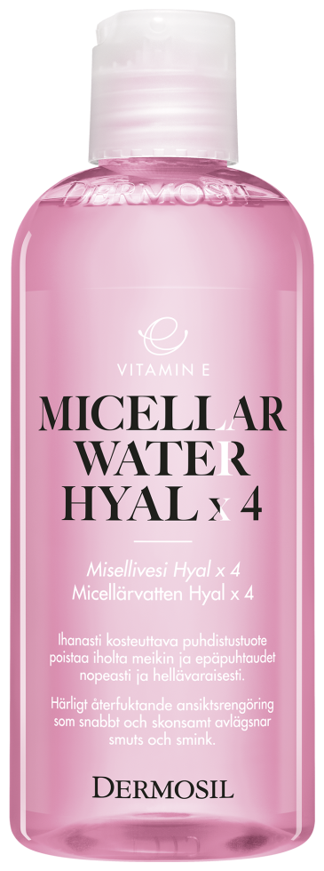 Dermosil мицеллярная вода Vitamin E Hyal x 4 — купить в интернет-магазине  по низкой цене на Яндекс Маркете