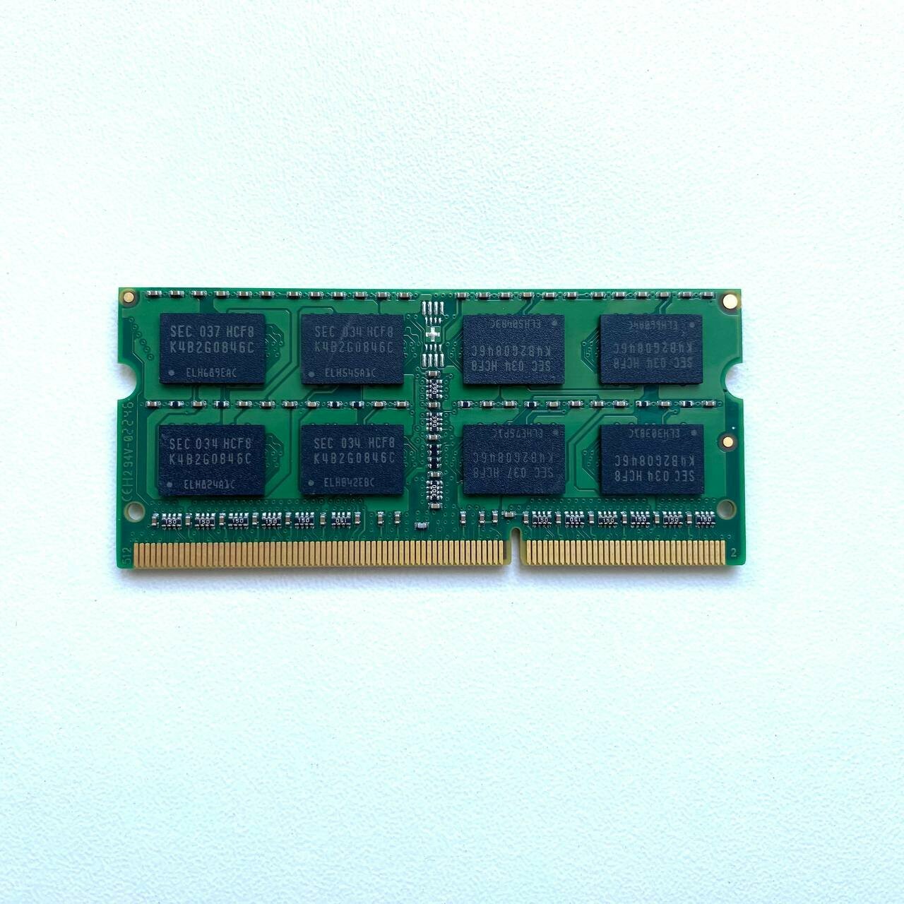 Оперативная память SODIMM Samsung DDR3 4GB 800Мгц 2Rx8 PC3-8500S для ноутбука — фото 4
