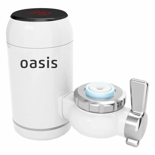 фото Водонагреватель OASIS NP-W, проточный, 3.3кВт, белый