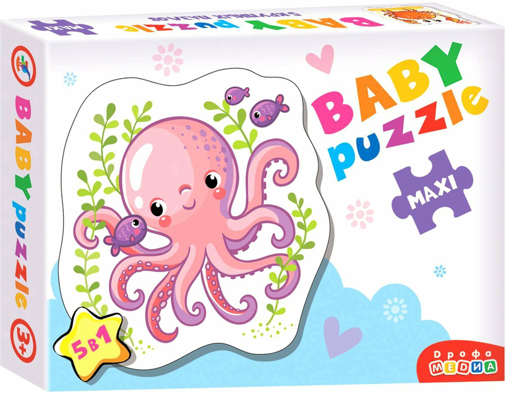 Baby puzzle. Морские животные (3997)