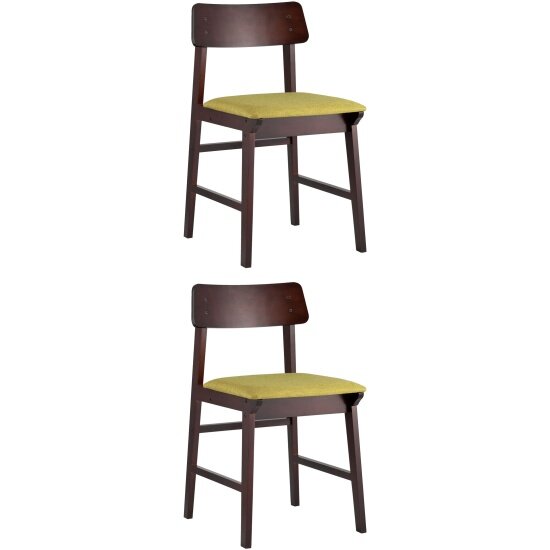 Стул обеденный Stool Group ODEN NEW, мягкое, оливковое (2 шт/уп)