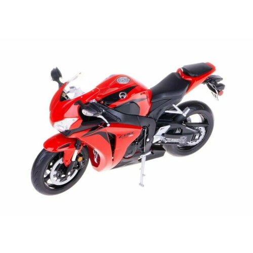 Мотоцикл модель коллекционная WELLY 1:10 Honda CBR 1000 RR 2009, красный welly 12830p велли модель мотоцикла 1 18 honda hornet