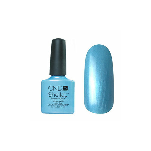 CND SHELLAC Гель лак Azure Wish christian loffler parallels shellac reworks