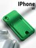 Чехол-картхолдер О'кейси, soft-touch, для iPhone XR, зелёный