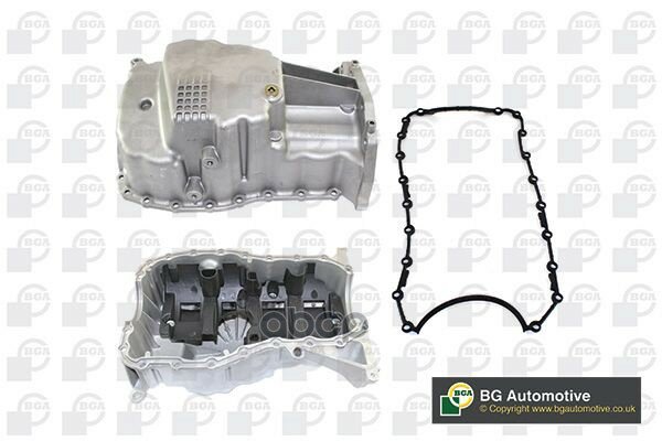 Поддон масляный DACIA LOGAN / RENAULT CLIO, KANGOO, LAGUNA, LOGAN, MEGANE 1.5/1.6 16V 97-13 (алюм) Bga арт. SP7305