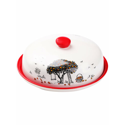 Блюдо для блинов Apple Tree керамическое 23 см 1954₽