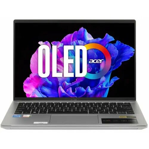 Ноутбук Acer Swift Go SFG14-71-51EJ 14 28K OLEDCore i5-1335U16GB512GB SSDIris Xe GraphicsWin 11 HomeRUSKBсеребристый NX KMZCD002 9730000₽