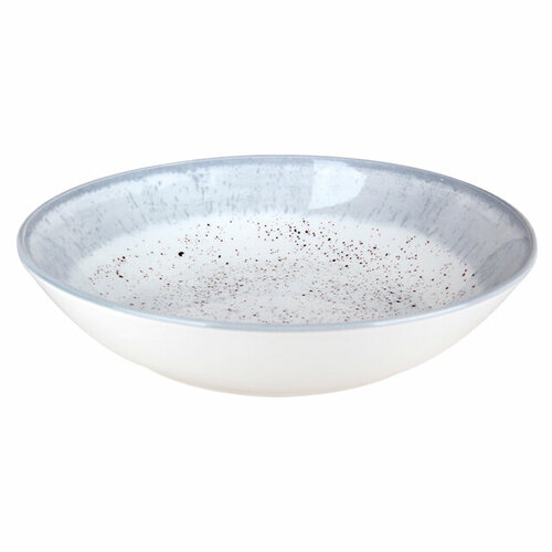 Тарелка Nuovacasa rustic grey 20см глубокая фарфор 846₽