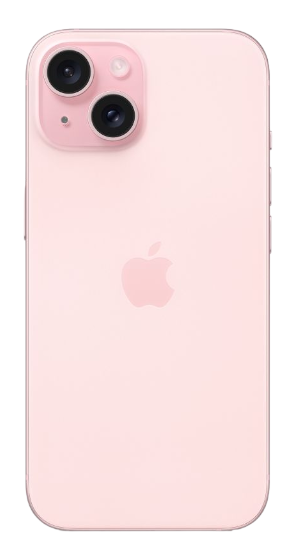 Смартфон Apple iPhone 15 256 ГБ (nano-SIM + eSIM), розовый