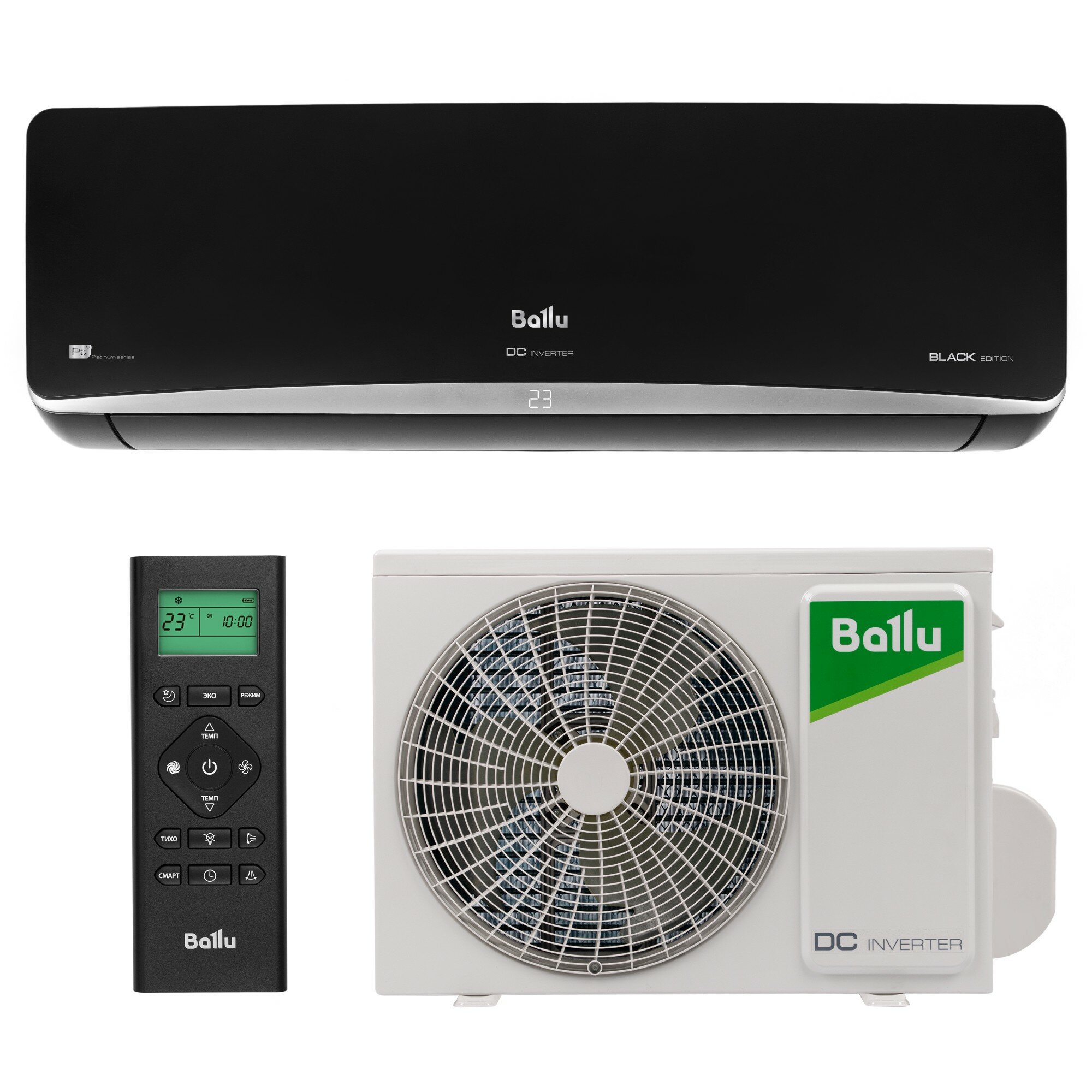 Ballu Platinum ERP DC Inverter Black Edition BSPI-13HN8/BL/EU — фото 3