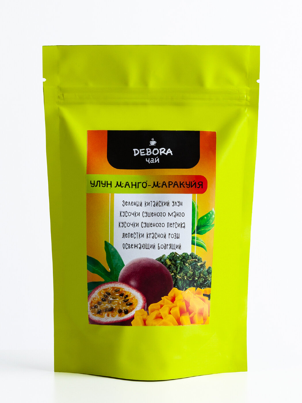 Debora Чай зеленый "Улун манго - маракуйа", 100гр.
