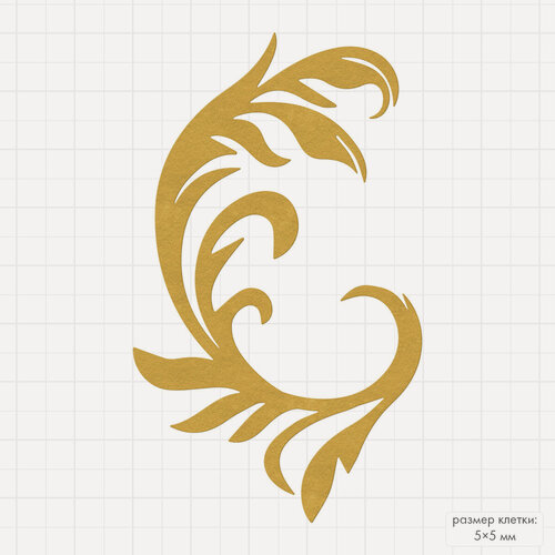 Изображение товара Mr.Painter DICUT-M0102-XA33 Нож для вырубки Завиток 5.3x8.6 см - инструмент для скрапбукинга