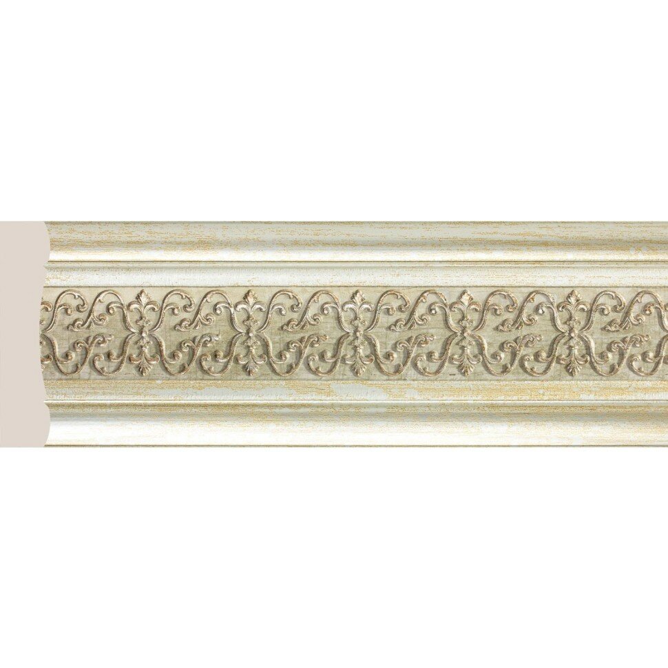 Багет Cosca Бордюр 90 Серебро 163-281 Д240хШ1.2хВ8см / Коска.