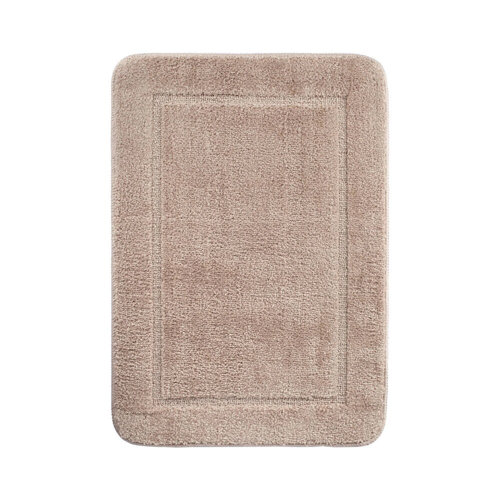 Коврик для ванной IDDIS 65х45 см микрофибра бежевый