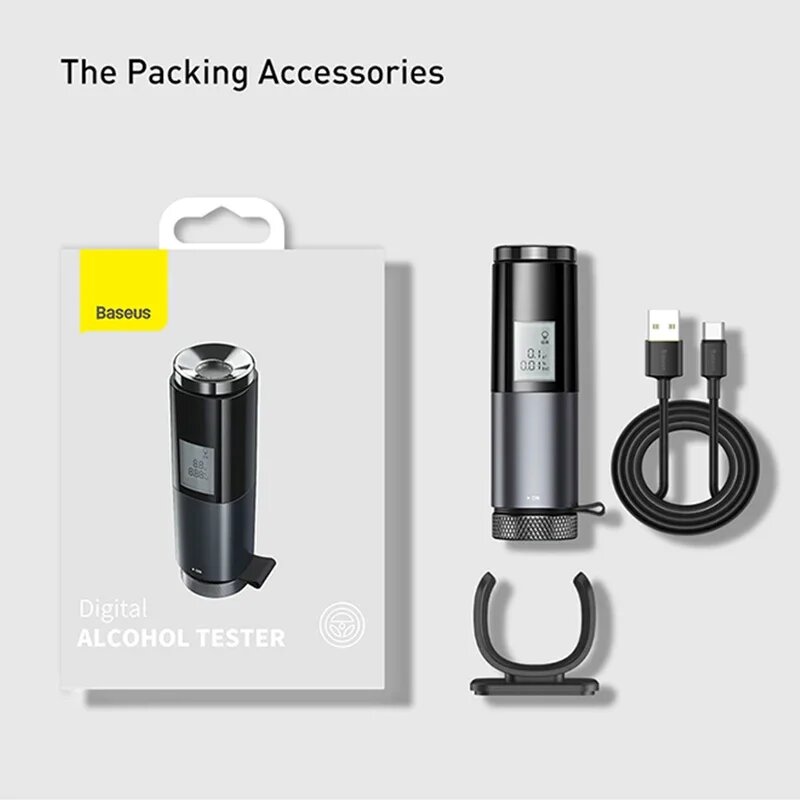 Автоматический алкотестер Xiaomi Baseus