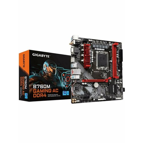 Материнская плата Gigabyte B760M AORUS ELITE AX RTL Socket 1700 WiFi mATX RTL 18292₽