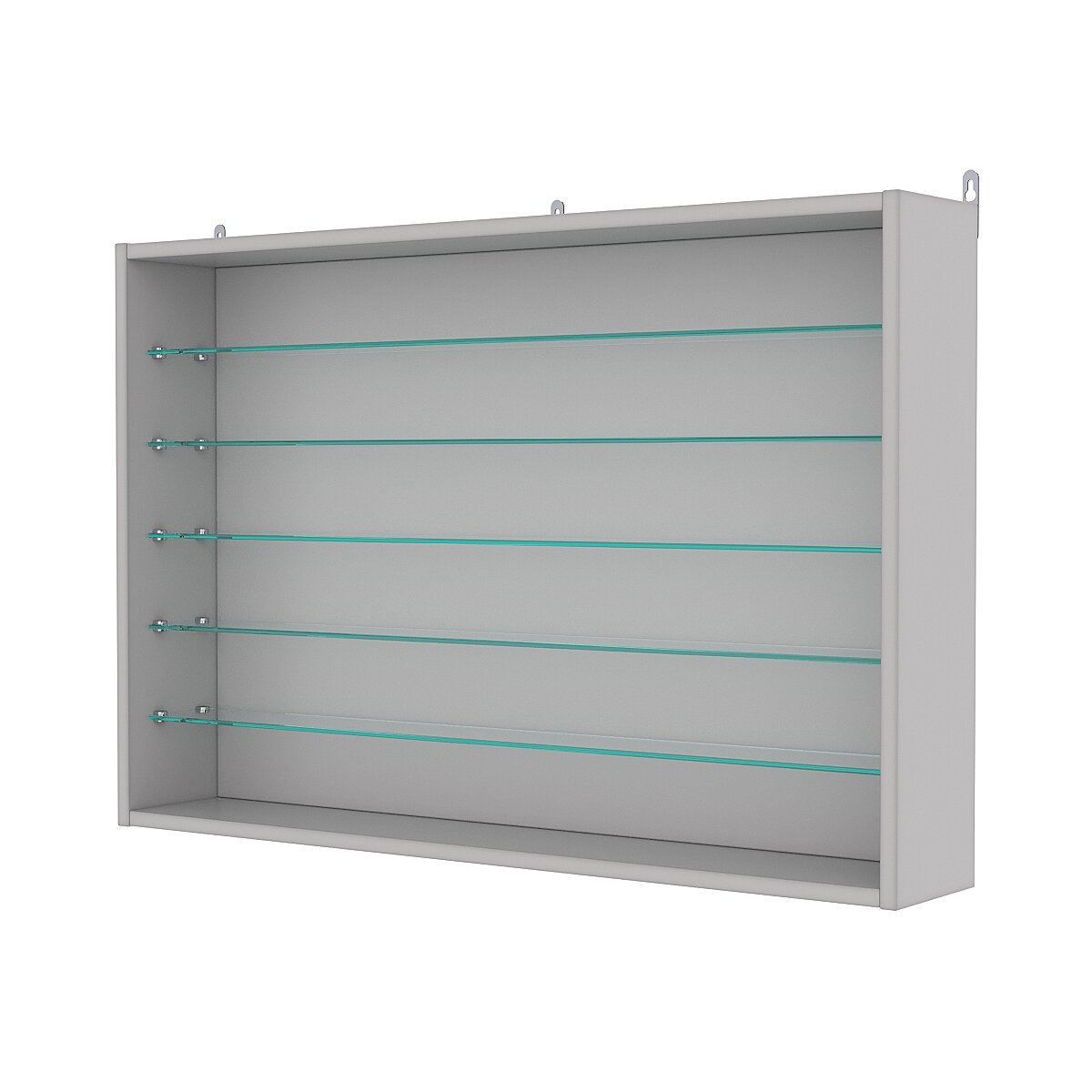 Витрина настенная №3-5Г, Серый. Производитель товара - компания Westcom.