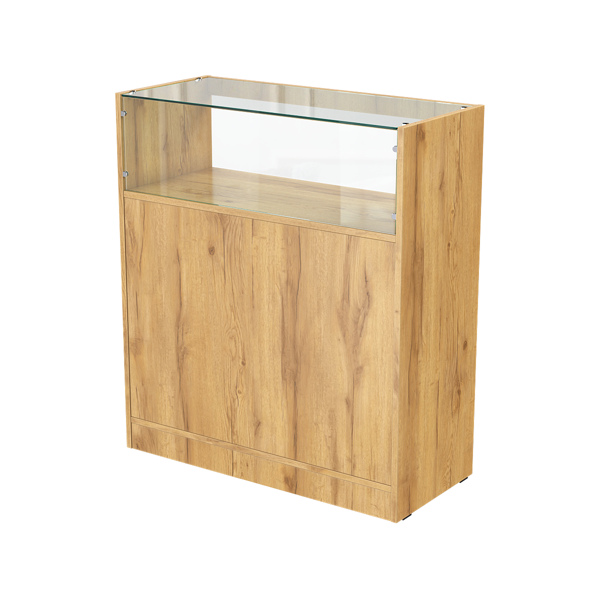 Прилавок "тандем мини" №2 (800мм), Дуб Золотистый. Производитель товара - компания Westcom.