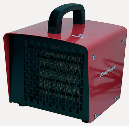 Изображение товара Тепловентилятор керамический Энергомаш ТПБ-2000К, 2кВт/1кВт, термостат, защита от перегрева