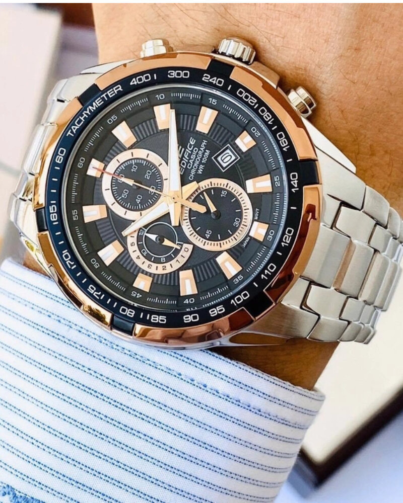 Наручные часы CASIO Edifice, черный
