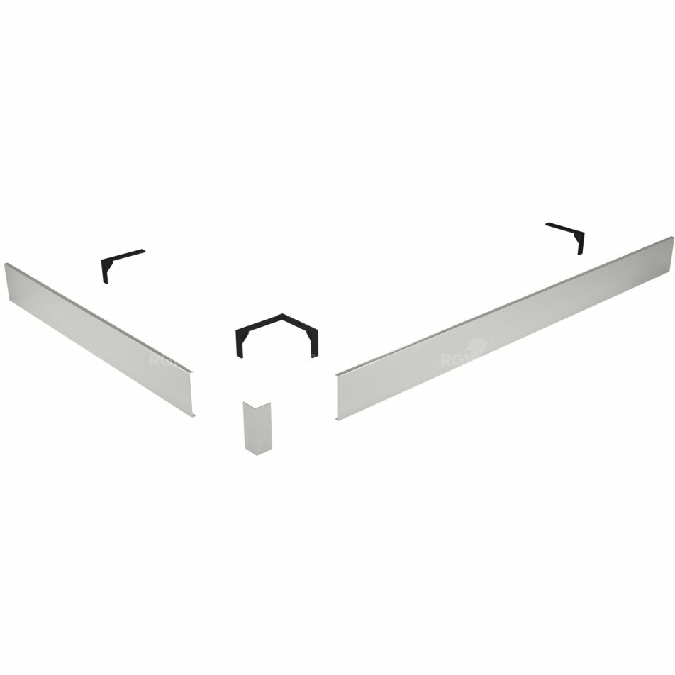 Экран для поддона RGW N ST-21 80х150 см прямоугольный Белый (50231585-01)