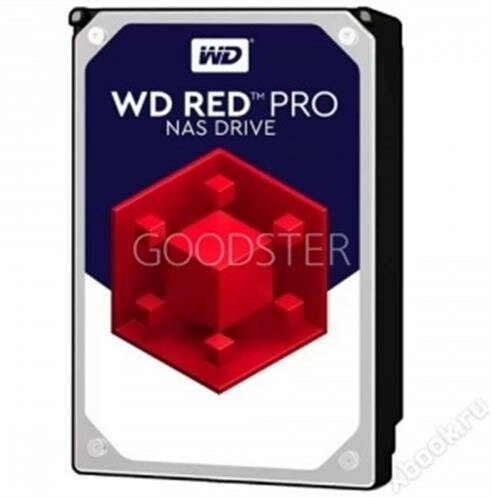 Жесткий диск HDD 8Tb Western Digital SATA-III, 128Mb, 7200rpm RED PRO (WD8003FFBX)