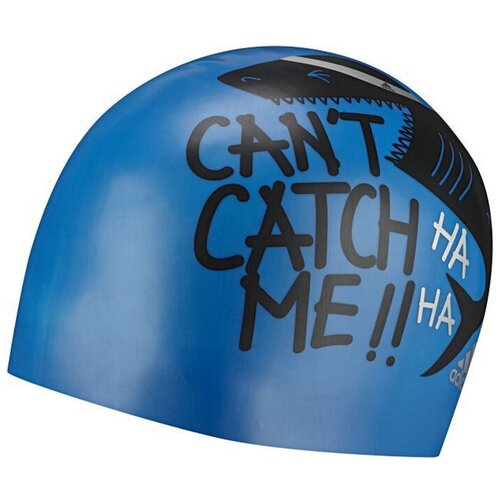 Adidas Шапочка для плавания Graphic Cap Y, цвет синий