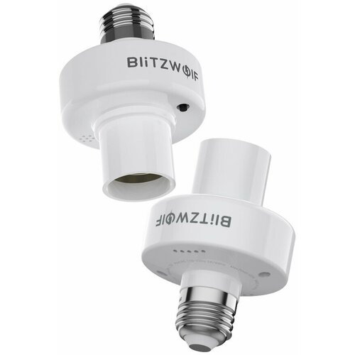 Держатель адаптера для умной лампы BlitzWolf BW-LT30 E27 WIFI Smart Bulb Base Adapter Holder White