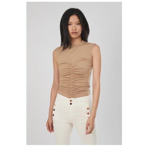 фото Майка j.b4, размер l, бежевый