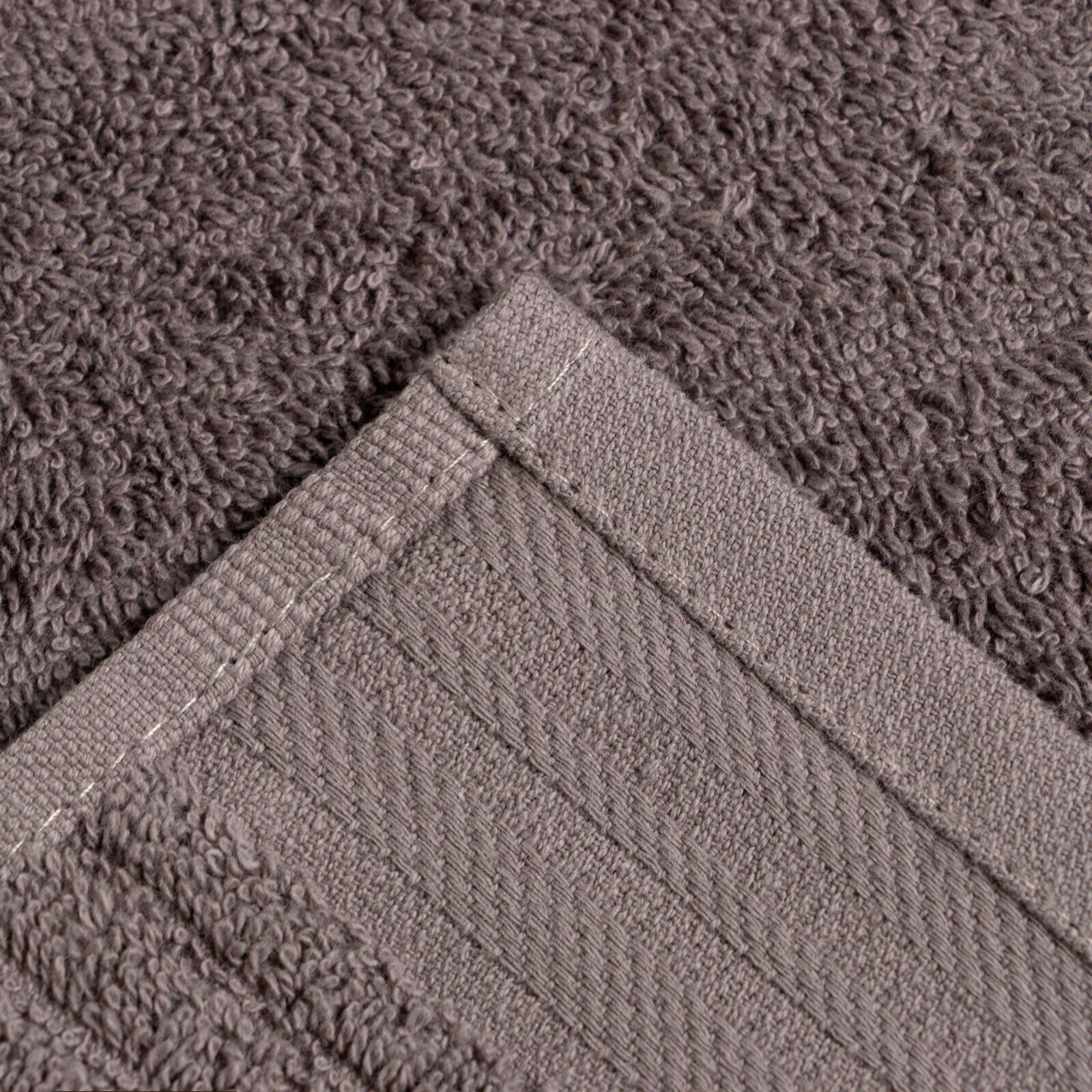 Полотенце махровое LoveLife "Идеал" размер 30х50 см, цвет серый, 100% хлопок, 450 гр/м2 - фотография № 5