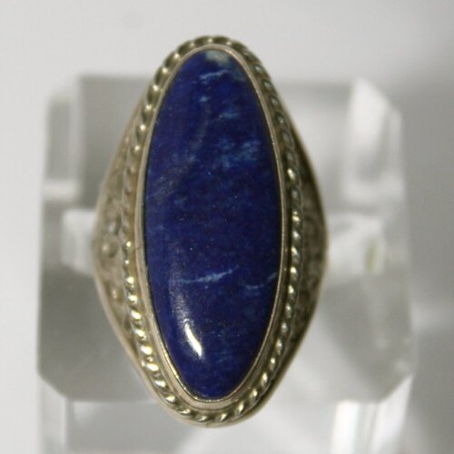 Кольцо True Stones, лазурит, размер 17.5, синий кольцо лазурит true stones