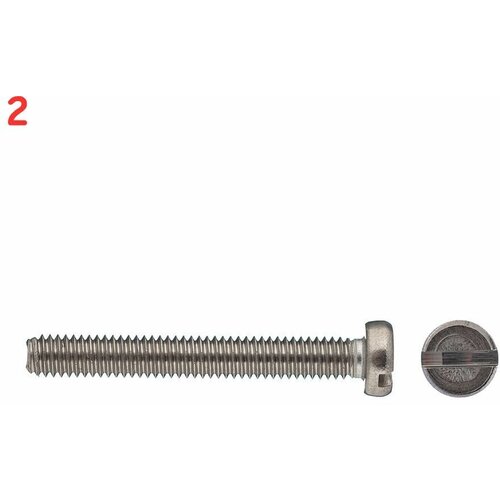 Винт нержавеющая сталь M4x30 мм DIN 84 цилиндрическая головка (6 шт.) (2 шт.)