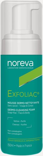 Изображение товара NOREVA Эксфолиак Пенка для лица очищающая, 150 мл