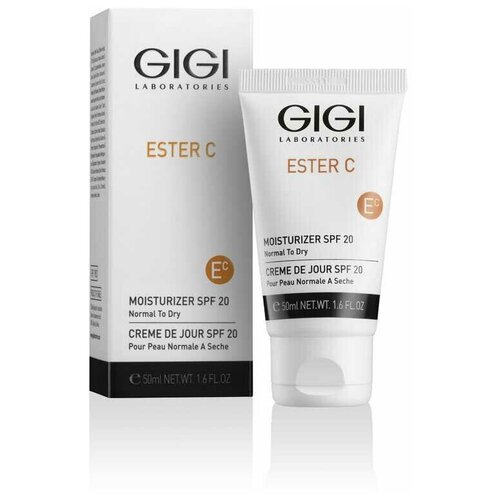 GIGI ESTER C Moisturizer Cream SPF 20 Крем дневной Эстер С обновляющий SPF20, 200 мл увлажняющий крем для лица spf 20 gigi ester c moisturizer 50 мл