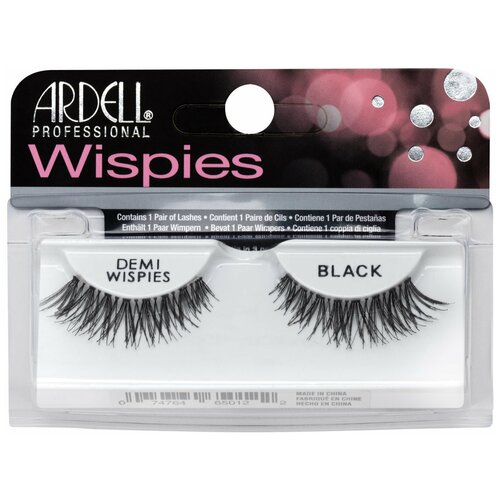 Ardell накладные ресницы Demi Wispies InvisiBand Lashes, черный, 2 шт.