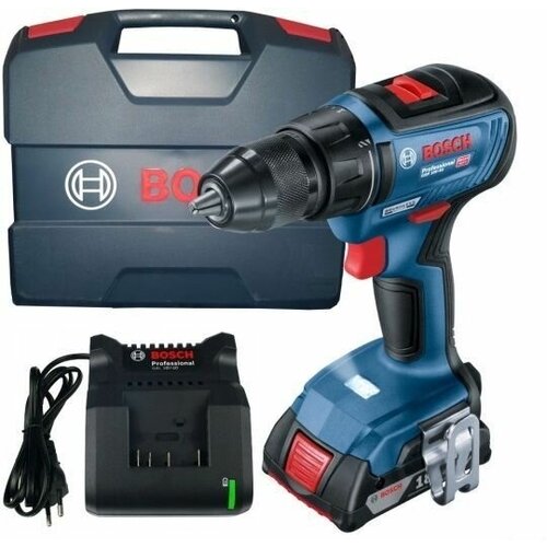 Аккумуляторная ударная дрель-шуруповерт BOSCH GSB 18V-50 0 601 9H5 1L0 с 2 АКБ 2599000₽