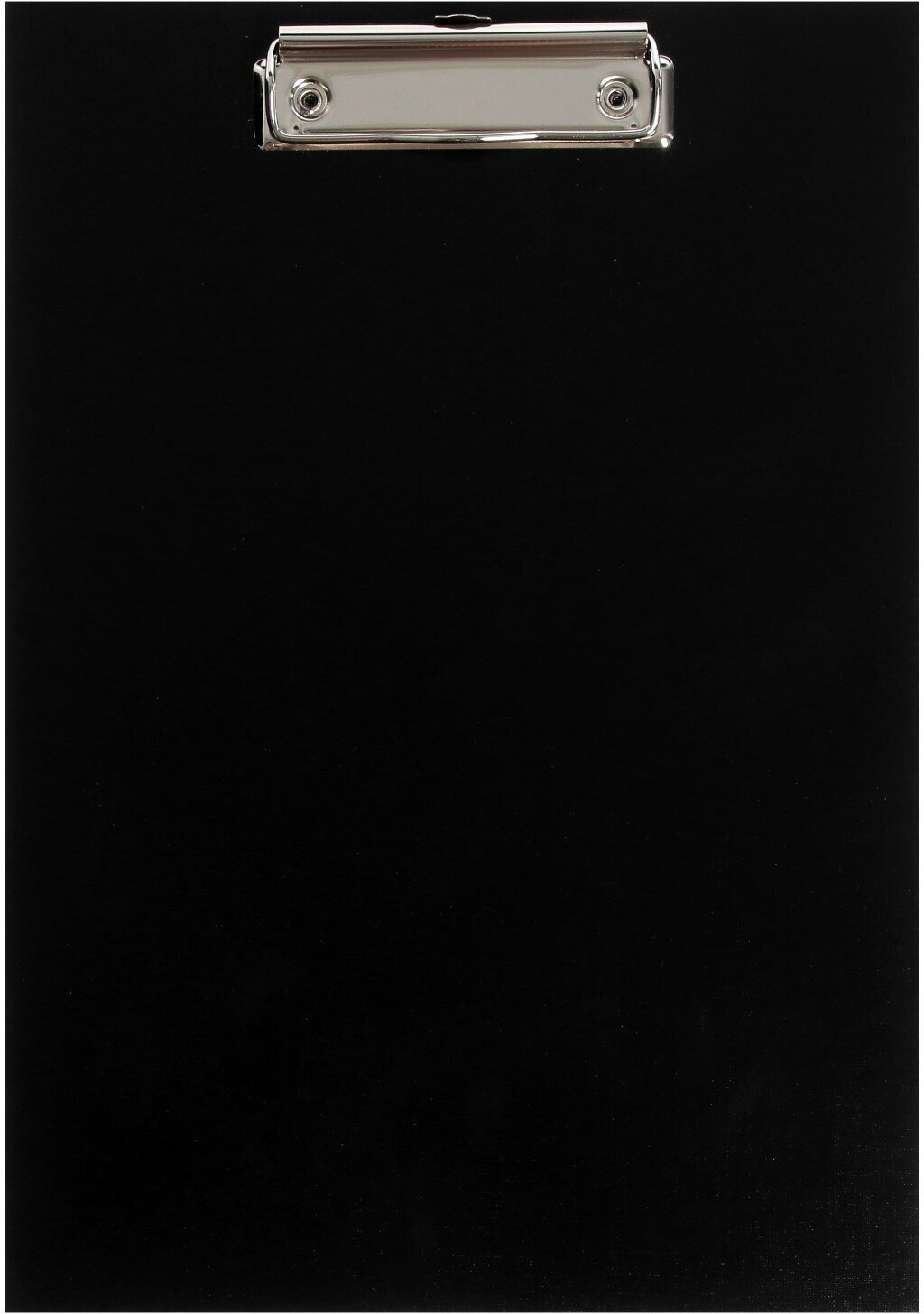 Планшет с зажимом А4, 2 мм, Calligrata прочный, картон/бумвинил, черный