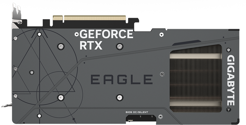 Видеокарта GIGABYTE GeForce RTX 4070 Ti EAGLE OC 12GB (rev 20) (GV-N407TEAGLE OC-12GD