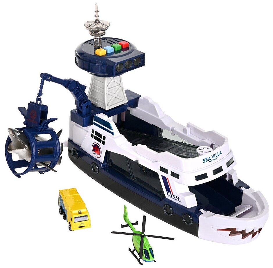 Игровой набор Pituso Транспортный корабль-парковка City