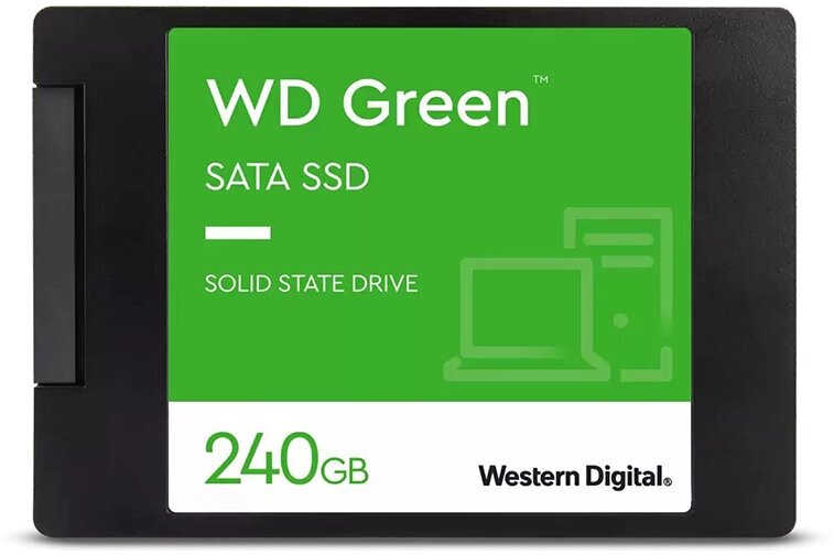 Твердотельный накопитель Western Digital Green SSD 240Gb SATA WDS240G3G0A