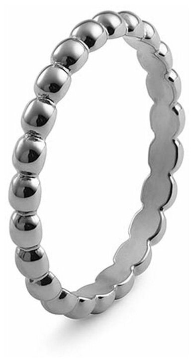 Кольцо Qudo, размер 15.9, серебряный