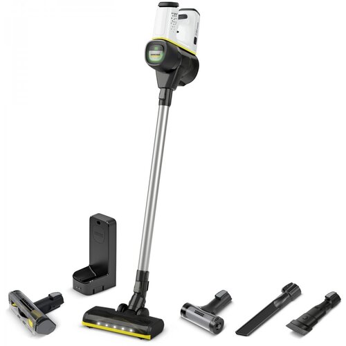 Пылесос KARCHER VC 6 Cordless ourFamily Pet, белый/черный пылесос karcher бытовой пылесос vc 2 erp