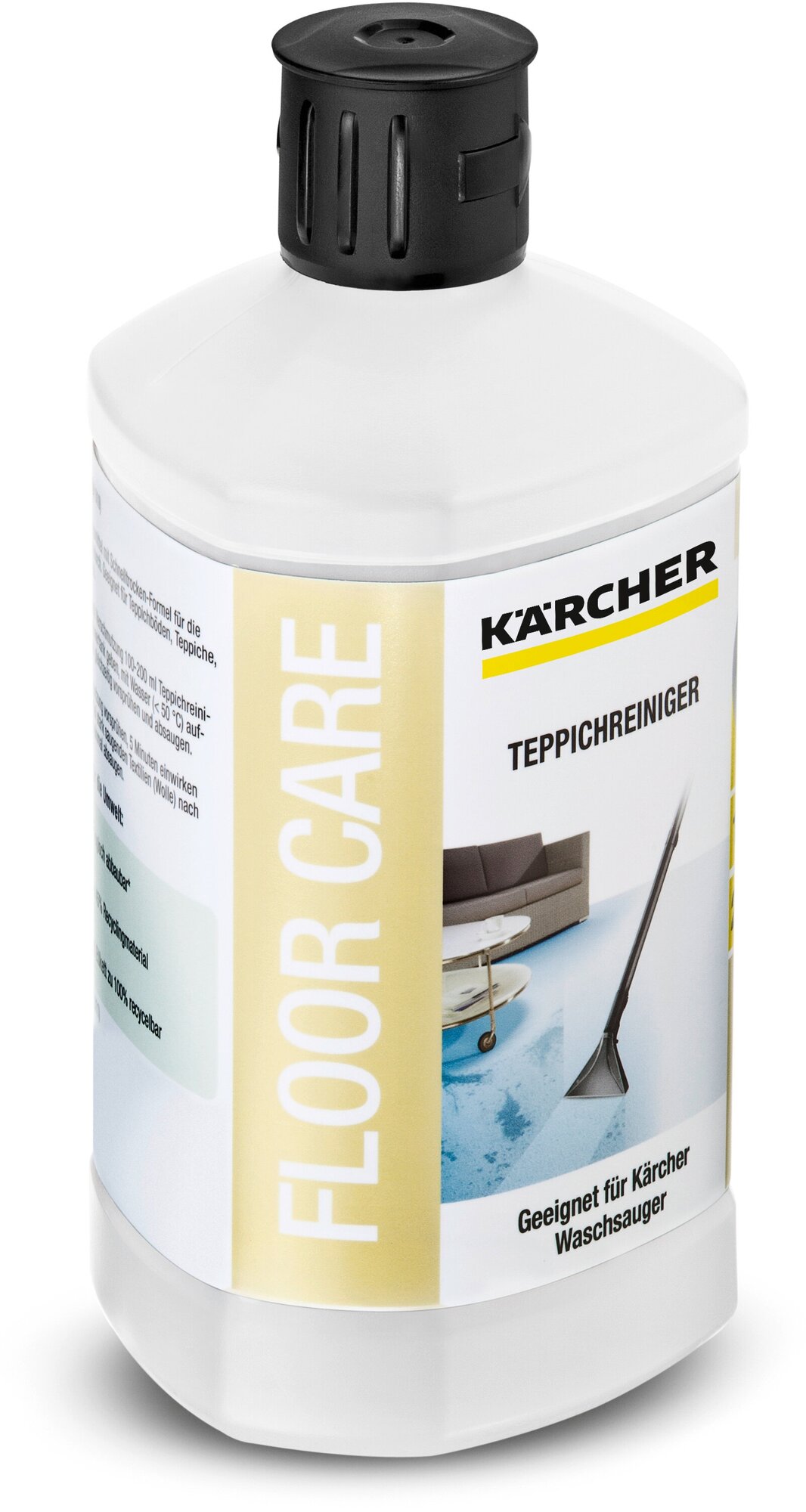 Средство для влажной очистки ковров RM 519 KARCHER, 1 л, 1.034 кг - фотография № 14