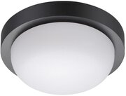 Светильник ландшафтный светодиодный настенно-потолочного монтажа Novotech 358015 Opal черный LED 12 Вт 4000K